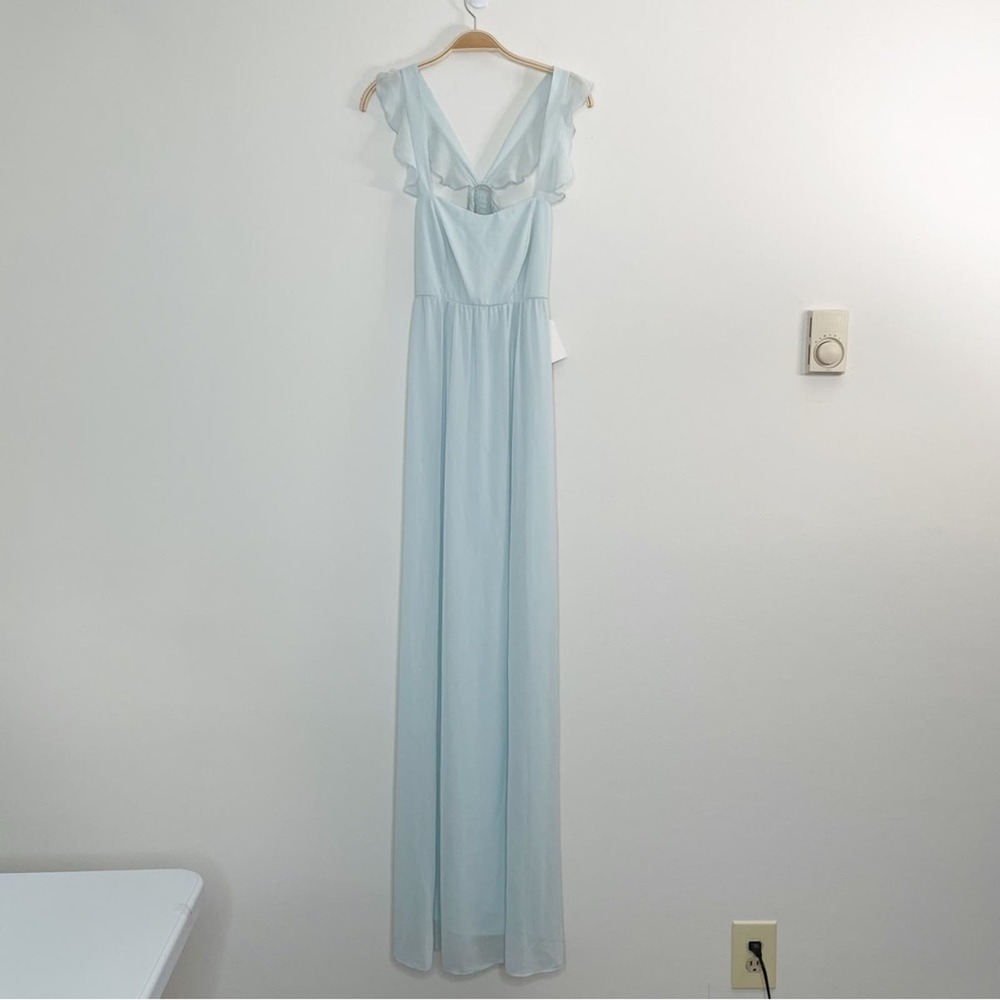 Show Me Your MuMu Light Blue Maxi Dress - Picture 3 of 12